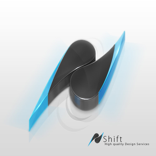 3D立體Shift Logo設(shè)計 v.3
