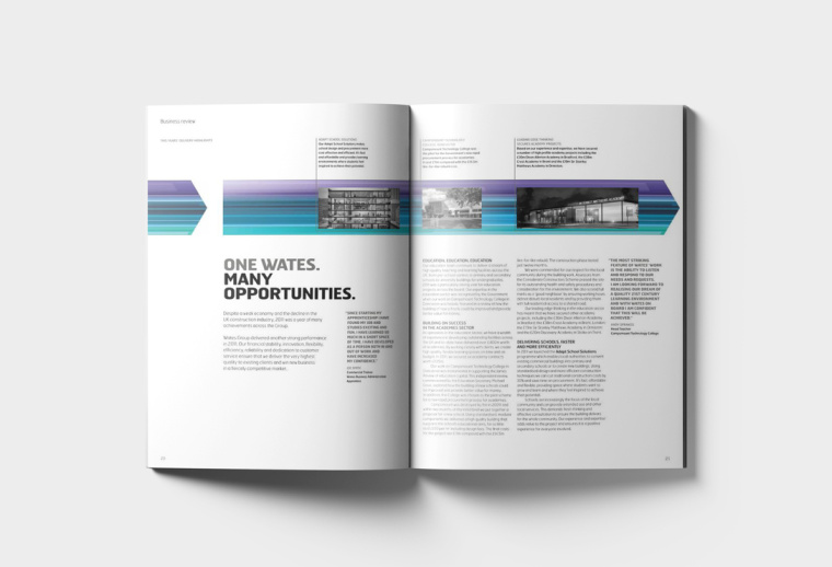 WATES 物流貨運(yùn)工業(yè)集團(tuán)年報(bào)畫(huà)冊(cè)設(shè)計(jì)“速度線條”篇