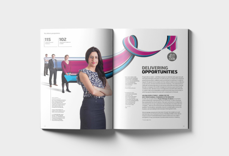 WATES 物流貨運(yùn)工業(yè)集團(tuán)年報(bào)畫(huà)冊(cè)設(shè)計(jì)“速度線條”篇