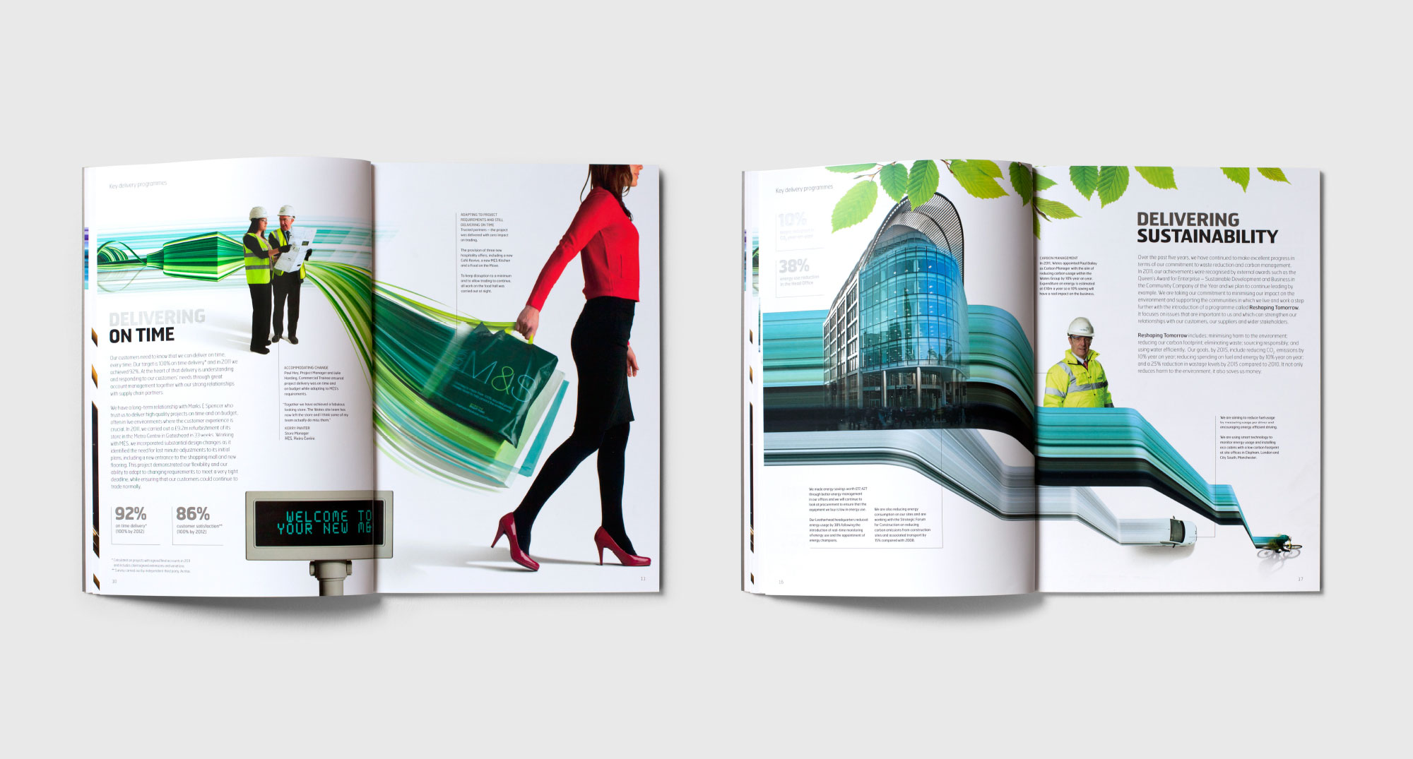 WATES 物流貨運(yùn)工業(yè)集團(tuán)年報(bào)畫(huà)冊(cè)設(shè)計(jì)“速度線條”篇超精圖