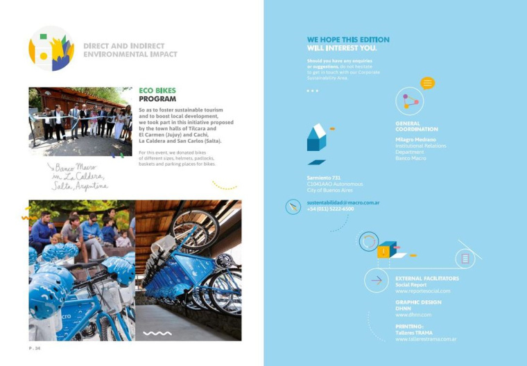 Macro銀行宣傳冊(cè)設(shè)計(jì)欣賞，時(shí)尚扁平插畫(huà)風(fēng)格