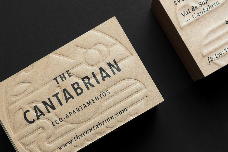 Cantabrian生態(tài)公寓酒店簡約圖形線條logo設(shè)計vi設(shè)計