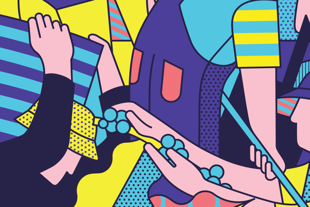 Cafe Buho 咖啡店品牌形象設(shè)計包裝設(shè)計，城市藝術(shù)和街頭漫畫風(fēng)格