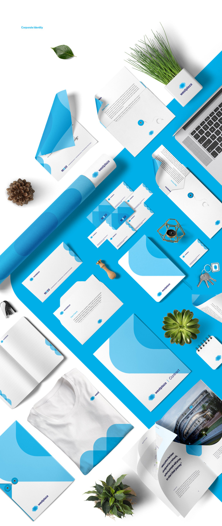 westplaza城市商業(yè)中心購物休閑廣場綜合體品牌形象設計vi設計logo設計