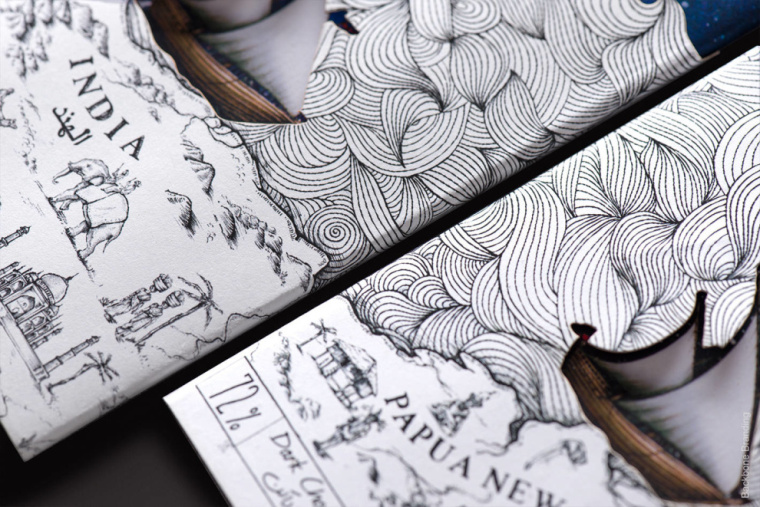 Mirzam巧克力棒包裝設(shè)計(jì)，以輕盈和獨(dú)特的夢(mèng)幻插圖吸引消費(fèi)者