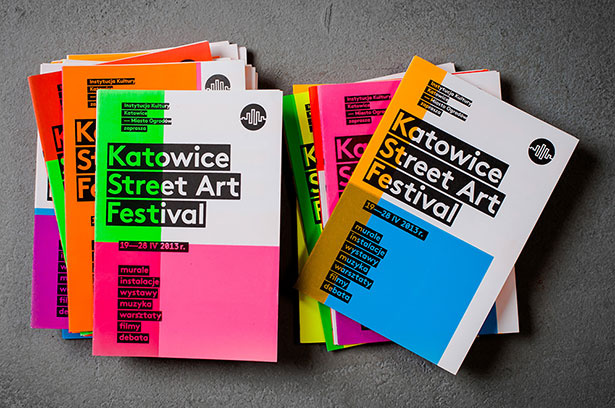 卡托維茲Steet藝術(shù)節(jié)宣傳畫冊(cè)設(shè)計(jì)