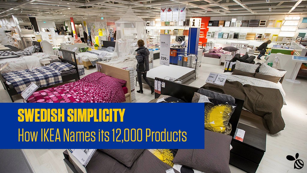 宜家如何命名其產(chǎn)品：這是一個輝煌的產(chǎn)品品牌命名系統(tǒng)
