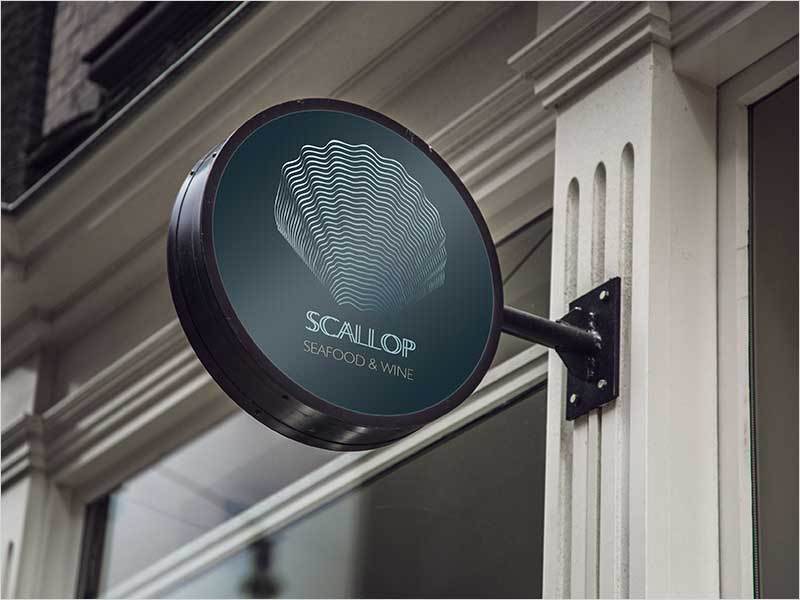  2018年的現(xiàn)代餐廳標(biāo)志設(shè)計(jì)-徽標(biāo)墻標(biāo)志設(shè)計(jì)