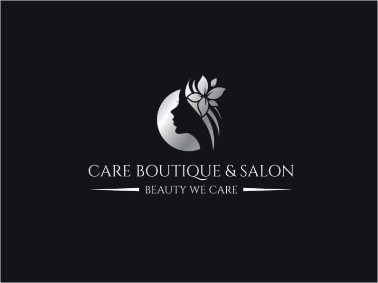Care Boutique＆Salon美容美發(fā)沙龍標(biāo)志設(shè)計(jì)