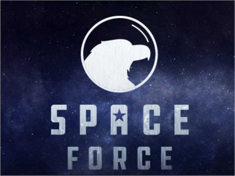 太空力量標(biāo)志設(shè)計(jì)