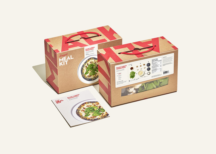 Longo''s方便菜包裝設(shè)計(jì)，新鮮膳食套裝包裝加模塊化標(biāo)簽，有助于品牌脫穎而出