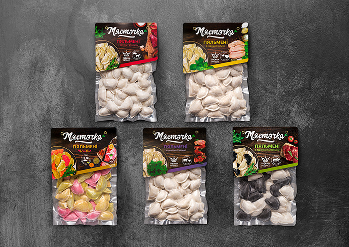 Myastechka新品牌水餃包裝設(shè)計(jì),傳達(dá)優(yōu)質(zhì),自然與廚師級(jí)美食 Myastechka新品牌水餃包裝設(shè)計(jì),傳達(dá)優(yōu)質(zhì),自然與廚師級(jí)美食