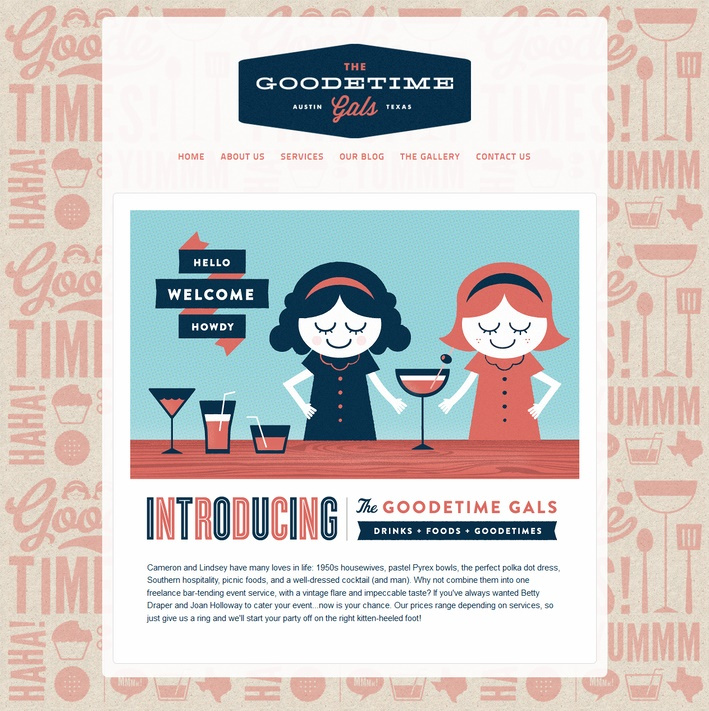 上海網(wǎng)站設計建設公司-柔和色彩創(chuàng)意配色方案網(wǎng)站設計-Goodetime Gals 上海網(wǎng)站設計建設公司-柔和色彩創(chuàng)意配色方案網(wǎng)站設計-Goodetime Gals