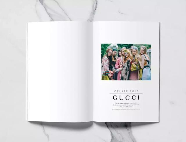 GUCCI服飾品牌畫冊-上海畫冊設計公司大品牌大企業(yè)畫冊設計版式欣賞