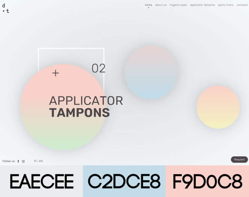 具有配色方案的現(xiàn)代網(wǎng)頁(yè)設(shè)計(jì)-。點(diǎn)