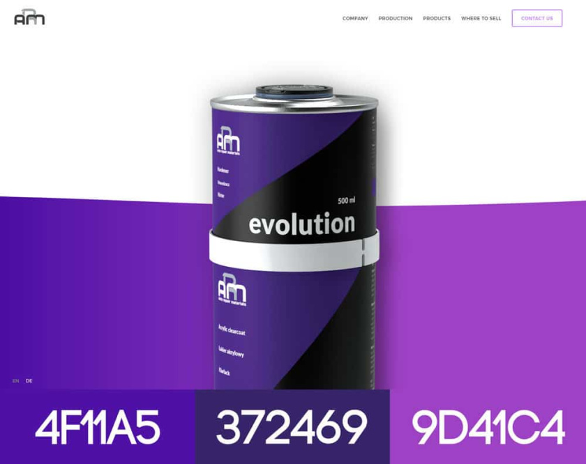 2017創(chuàng)意現(xiàn)代網(wǎng)頁(yè)設(shè)計(jì)配色方案-汽車(chē)修理材料