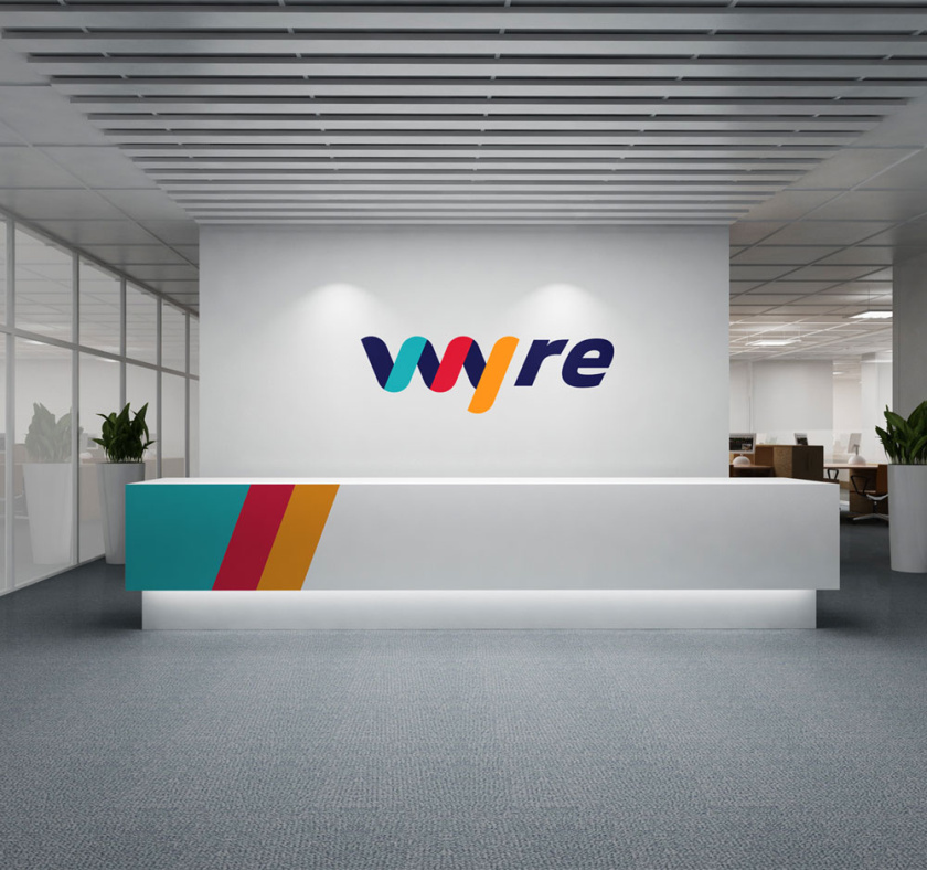 美麗和創(chuàng)意的平面設(shè)計(jì)想法-Wyre品牌logo設(shè)計(jì)