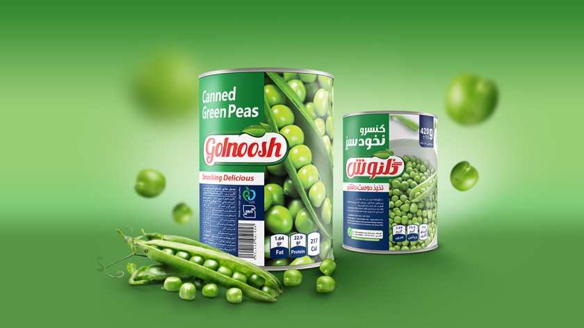 Golnoosh罐頭食品包裝設(shè)計”豎版大圖“風(fēng)格-上海包裝設(shè)計公司