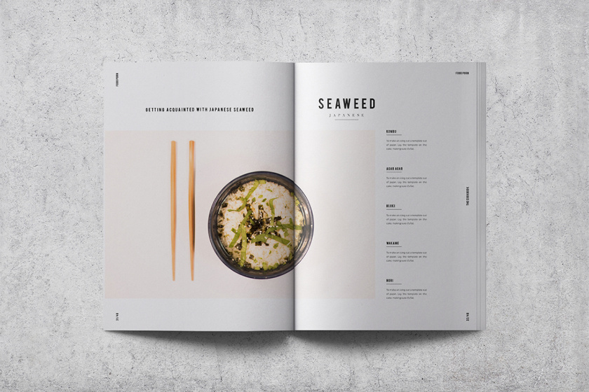 非常藝術感的廚師烹飪餐飲畫冊設計-上海畫冊設計公司