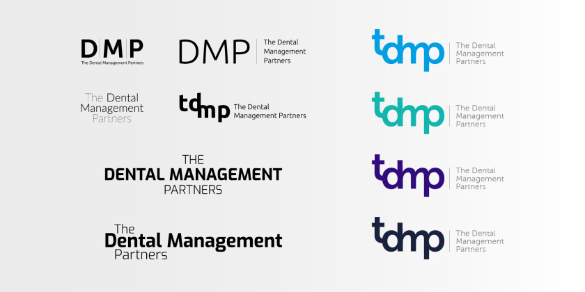 TDMP牙科診所伙伴關(guān)系品牌logo設(shè)計(jì)