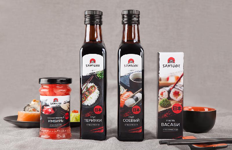 Santobu日本料理調(diào)料品包裝設(shè)計(jì)，展現(xiàn)日本烹飪藝術(shù)