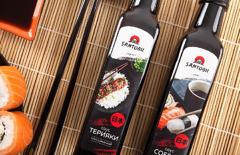 Santobu日本料理調(diào)料品包裝設(shè)計(jì)，展現(xiàn)日本烹飪藝術(shù)