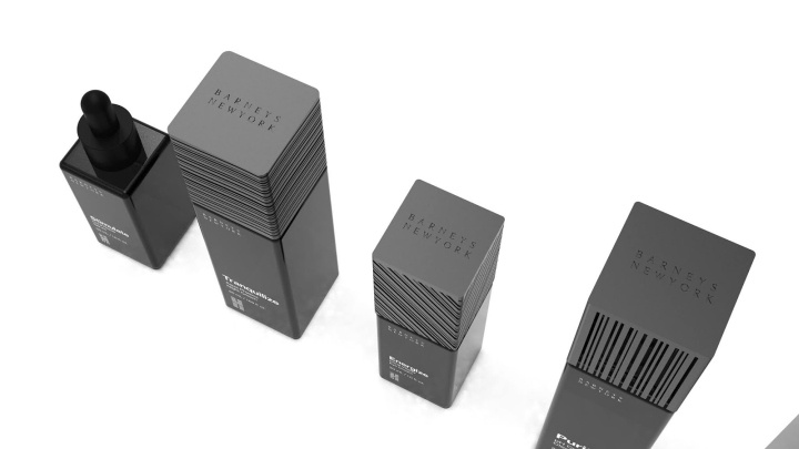 黑酷風(fēng)格男性護(hù)膚品化妝品包裝設(shè)計(jì)，設(shè)計(jì)靈感來自海洋和水