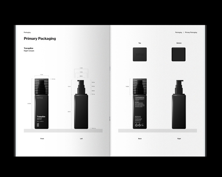 黑酷風(fēng)格男性護(hù)膚品化妝品包裝設(shè)計(jì)，設(shè)計(jì)靈感來自海洋和水