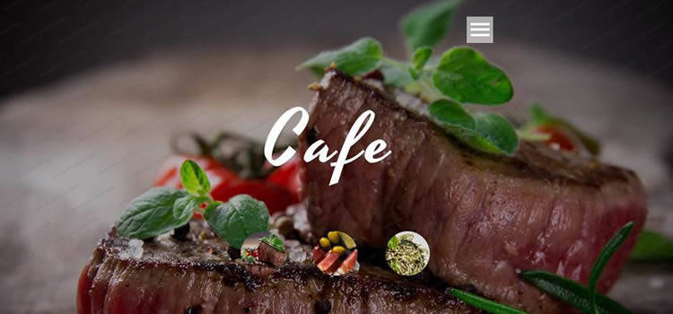 Cafe Restaurant html5漢堡菜單全屏滑塊漢堡菜單全屏滑塊模板網(wǎng)站響應(yīng)
