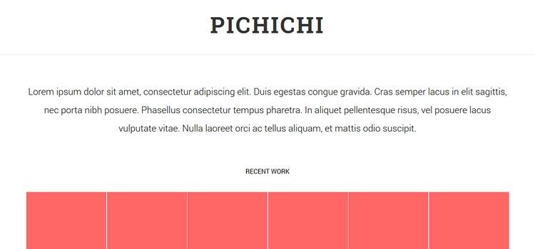 投資組合Pichichi css響應(yīng)式HTML模板網(wǎng)頁設(shè)計免費