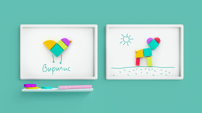 Virilis嬰兒兒童醫(yī)療保健母嬰服務(wù)醫(yī)院品牌形象設(shè)計(jì)與VIS系統(tǒng)設(shè)計(jì)，小鳥+心形設(shè)計(jì)