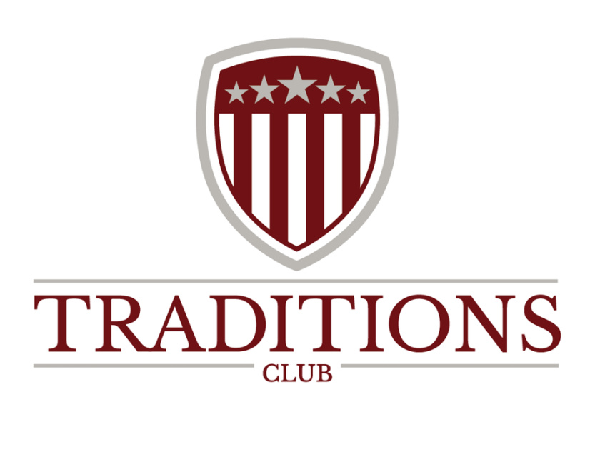 傳統(tǒng)徽標(biāo)logo設(shè)計-盾牌上的星條旗徽標(biāo)logo