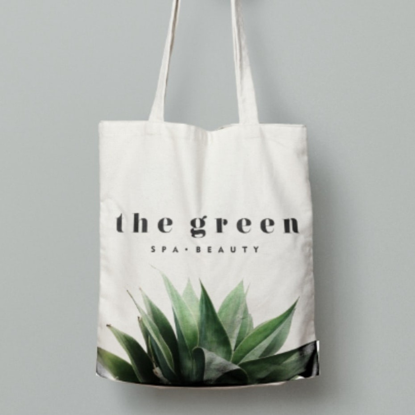 中性現(xiàn)代風(fēng)格標(biāo)志設(shè)計(jì)-綠色水療和美容標(biāo)志設(shè)計(jì)