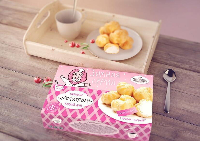 Nevsky Bereg 面包蛋糕點(diǎn)心包裝設(shè)計(jì)”快樂的獅子“插畫篇-上海食品包裝設(shè)計(jì)公司