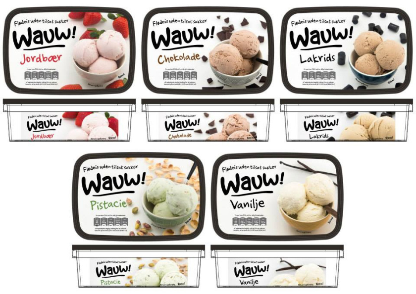 Wauw冰淇淋品牌舊logo設(shè)計(jì)和包裝設(shè)計(jì)