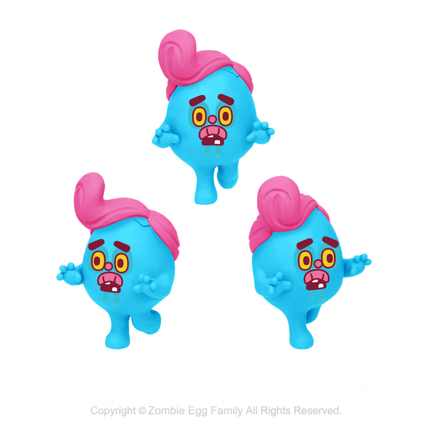 僵尸蛋家族人物設(shè)計(jì)，雞蛋吉祥物設(shè)計(jì)