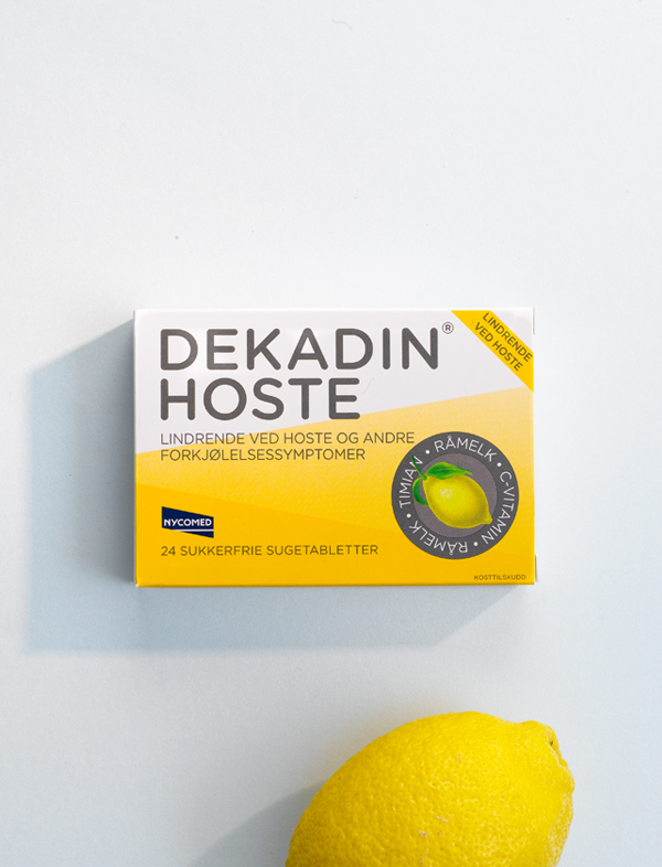 Nycomed 喉嚨痛錠劑系列藥品包裝盒設(shè)計(jì)，深淺同色配色風(fēng)格