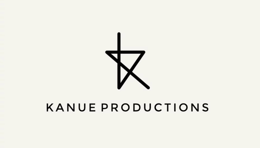 抽象Kanue Productions徽標(biāo)logo設(shè)計(jì)