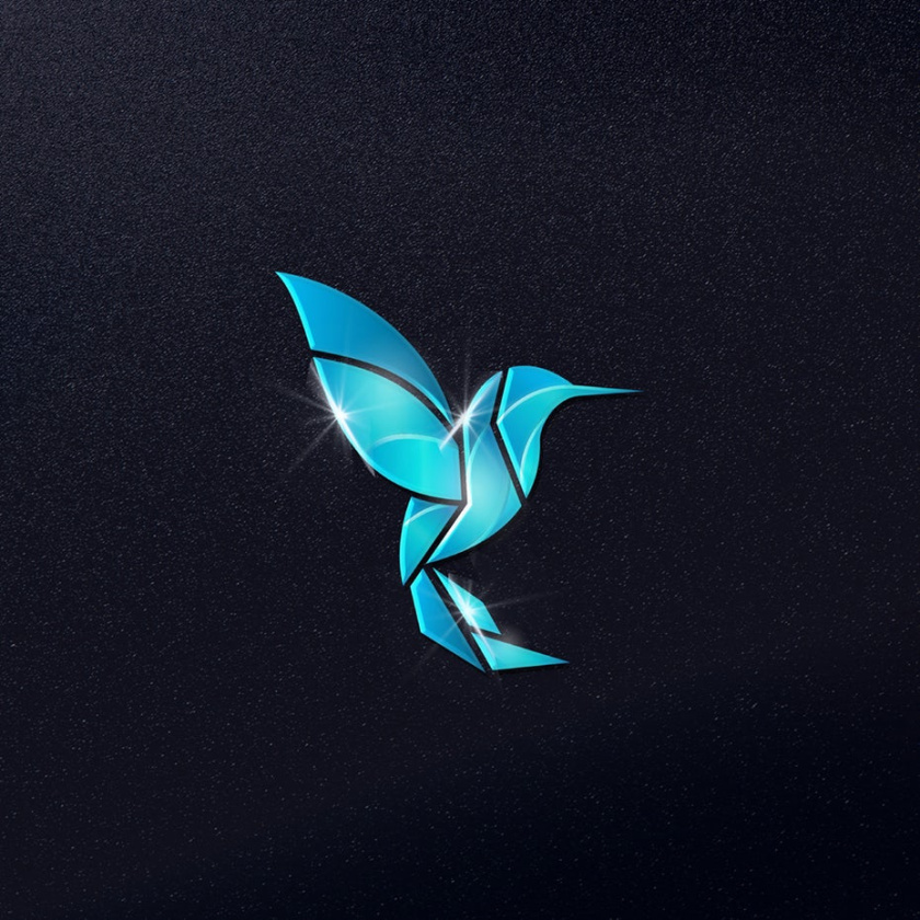 藍(lán)色logo設(shè)計- InnovationLand徽標(biāo)logo設(shè)計