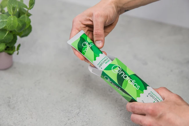 nordics純天然牙膏品牌包裝設(shè)計