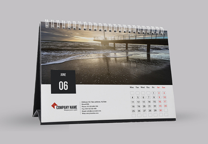 優(yōu)美景色Calendar臺(tái)歷月歷設(shè)計(jì)