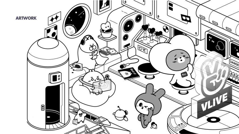 V CREW 超萌開愛風(fēng)格吉祥物設(shè)計(jì)，人物性格設(shè)定與表情包設(shè)計(jì)