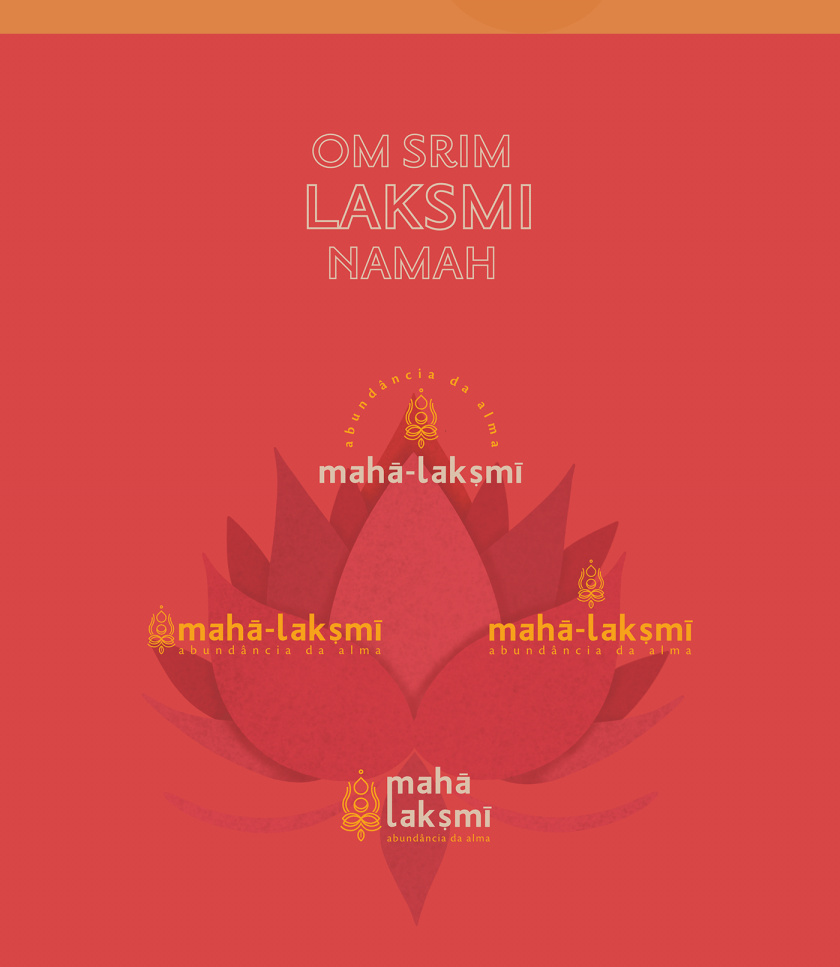 Maha-Laksmi 印度瑜伽舞蹈品牌logo設(shè)計vi設(shè)計