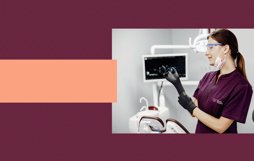 Dra. Paula Rissato 牙醫(yī)齒科診所logo設(shè)計(jì)vi設(shè)計(jì)，溫暖的線條風(fēng)格