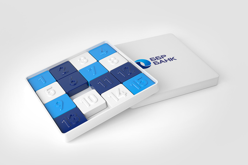 銀行禮品設(shè)計-BDB銀行l(wèi)ogo設(shè)計與vi設(shè)計，藍色色塊風格，搭配圓形logo