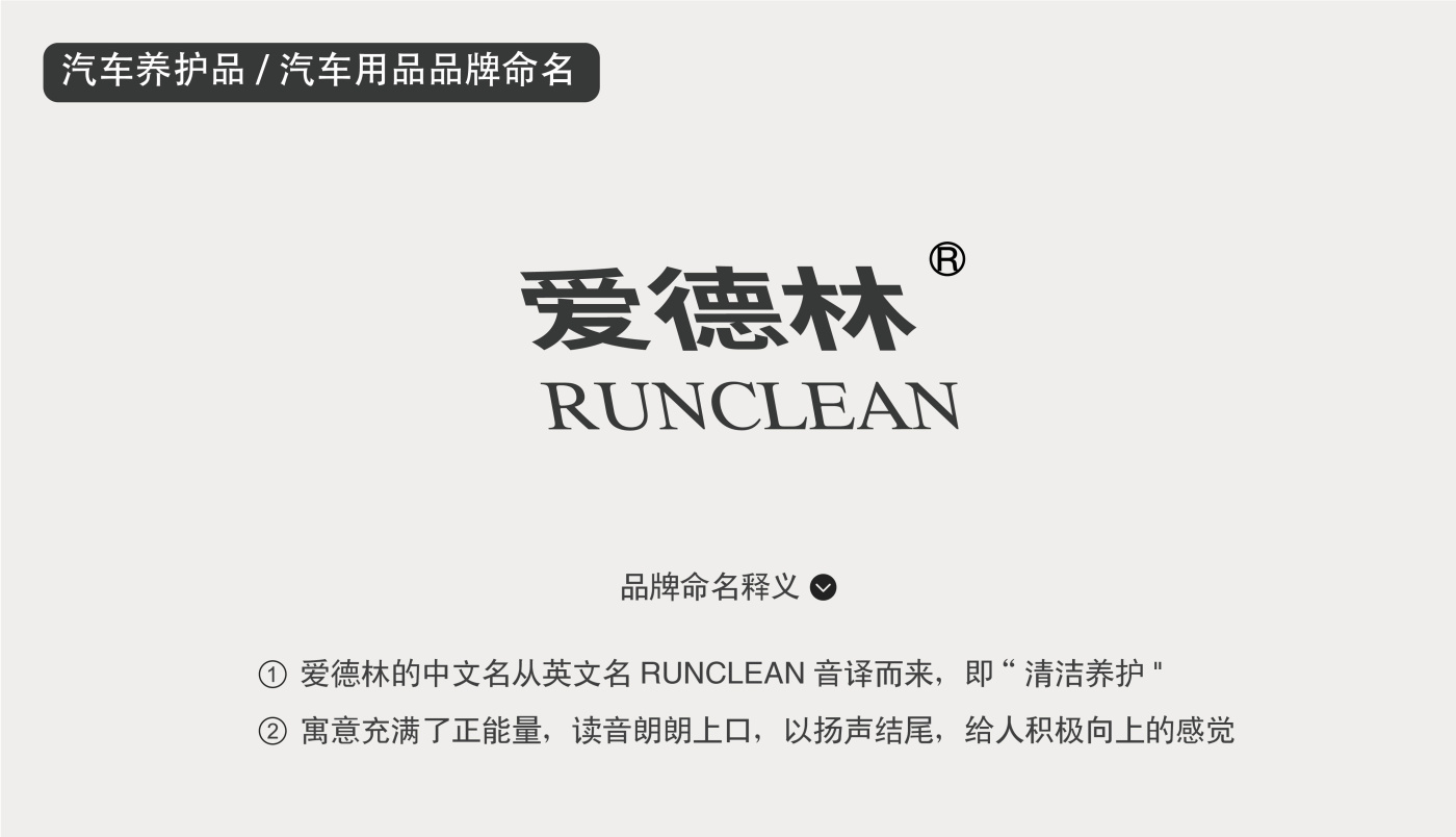 汽車養(yǎng)護(hù)品汽車用品品牌愛德林商標(biāo)命名