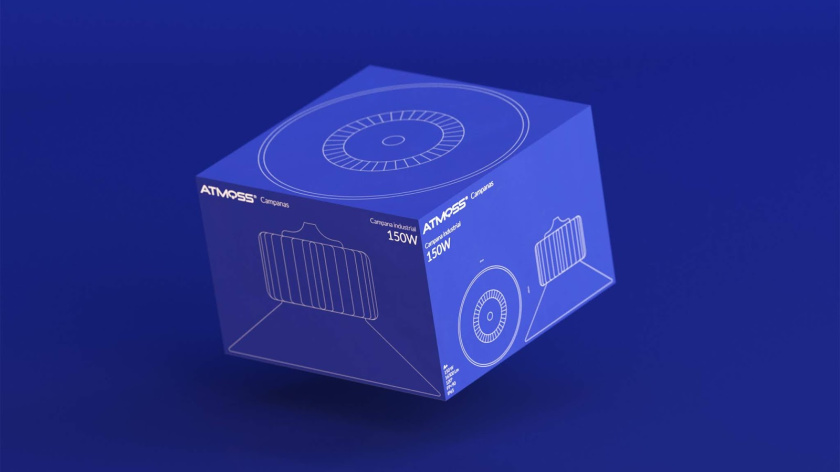 Atmoss照明燈具系列產(chǎn)品包裝設(shè)計(jì)