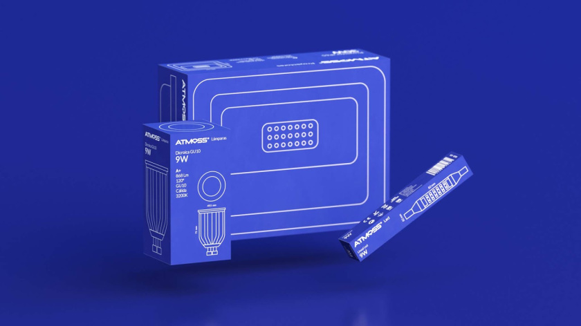 Atmoss照明燈具系列產(chǎn)品包裝設(shè)計(jì)