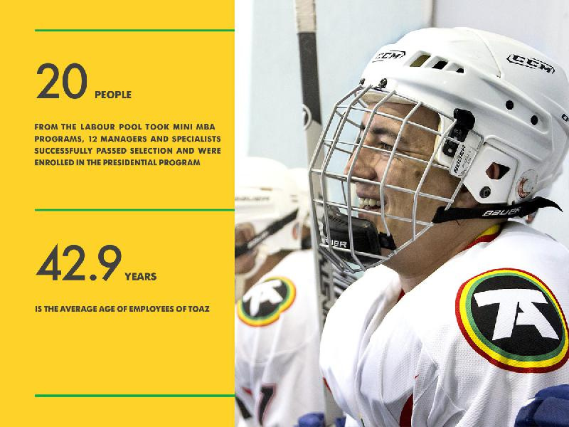 Togliattiazot 2017年企業(yè)可持續(xù)發(fā)展報告宣傳冊設(shè)計，斜杠條紋風(fēng)格