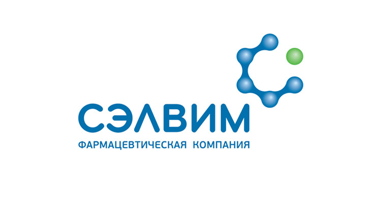 醫(yī)藥品牌設(shè)計(jì)：Salvim制藥公司企業(yè)logo設(shè)計(jì)vi設(shè)計(jì)，基因分子鍵元素+字母C